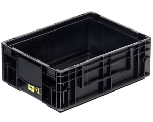 Pojemnik ESD do elektroniki KLT VDA 400x300x140 mm Euro-norm