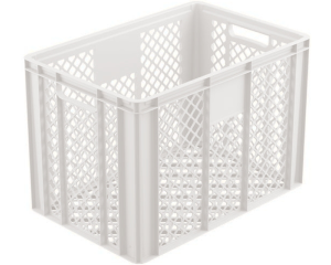 Skrzynka na pieczywo 600x400x410 mm biała Bakeline Bekuplast
