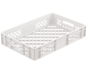 Skrzynka na pieczywo Bekuplast Bakeline 600x400x110 mm Biała
