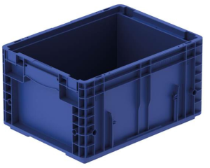 Pojemnik VDA-R-KLT 4321 - 400x300x213 mm Bekuplast Niebieski