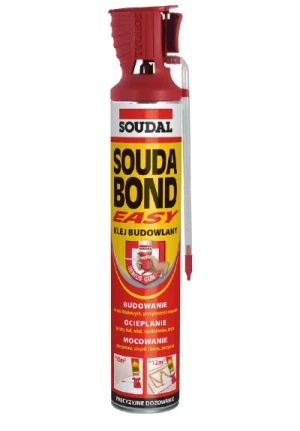 Po terminie: Klej budowlany z aplikatorem 750ml Soudabond Easy Soudal