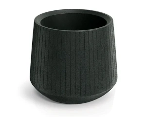 Donica dekoracyjna czarna 48 cm Ethick Coro Bowl