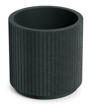 Donica dekoracyjna czarna 30 cm Ethick Coro Round