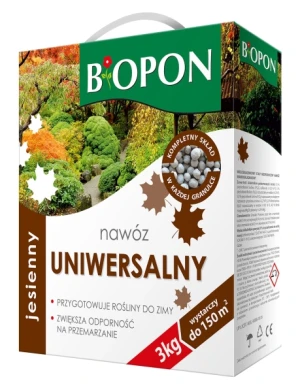 Nawóz jesienny uniwersalny 3 kg Bopon