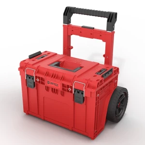Skrzynka narzędziowa na kółkach Qbrick System Prime Red Ultra