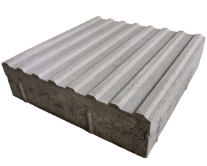 Płytka integracyjna kierunkowa biała 30 x 30 x 8 cm