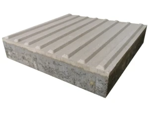 Płytka kierunkowa integracyjna biała 40 x 40 cm - gr. 8 cm