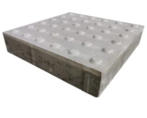 Płytka ostrzegawcza integracyjna biała 40 x 40 x 8 cm