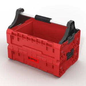 Kosz na narzędzia z rączką Qbrick System Pro Modular Tray Red Ultra