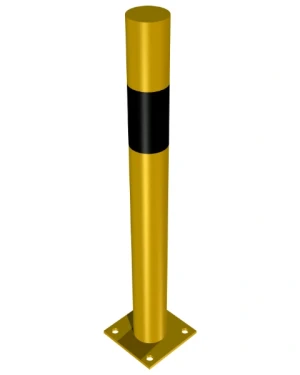 Słupek stalowy ochronny wys. 600 mm Ø 76 mm