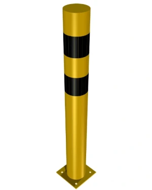 Słupek stalowy ochronny 1200 mm Ø 76 mm