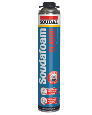 Po terminie: Pistoletowa pianka niskoprężna Soudal Classic Gun 750ml