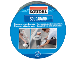 Taśma dekarska uszczelniająca 15 cm x 10m grafit ołów Soudaband