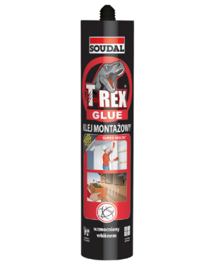 Klej montażowy T-REX Super Mocny 380ml Soudal