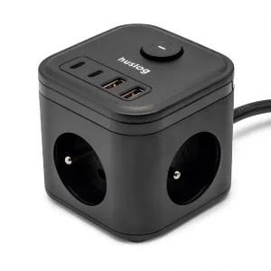 Przedłużacz kostka z USB Huslog