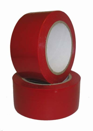 Taśma ostrzegawcza czerwona 5 cm x 33 mb