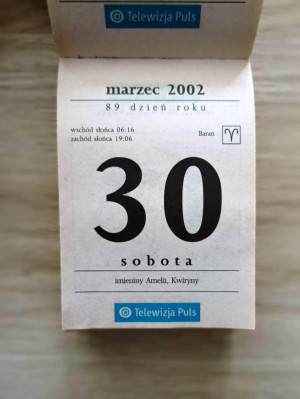 Kartka z kalendarza 2002