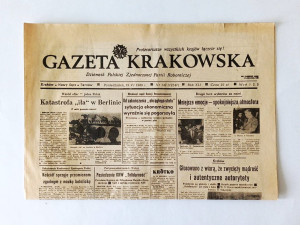 Gazeta Krakowska 29-30.09.1990