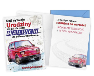 Kartka urodzinowa MALUCH