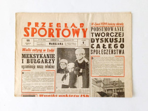 Prezent na 18 Urodziny. Oryginalna Gazeta z Dnia Urodzin. Przegląd Sportowy 22.10.2007
