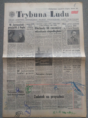 Trybuna Ludu 12.11.1984 (defekty)