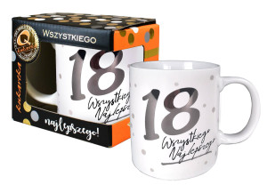 Kubek na 18 urodziny