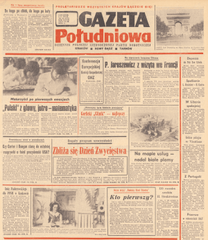 Gazeta Południowa 27.10.1980