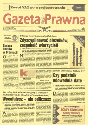 Gazeta Prawna 16-18.05.2008