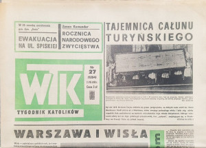 Prezent na 50 Urodziny. Oryginalna Gazeta z Dnia Urodzin. WTK 19.10.1975