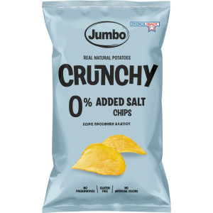 Τσιπς Crunchy Χωρίς Προσθήκη Αλατιού 140g