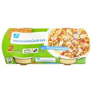 Τονοσαλάτα με Δημητριακά 2x160g