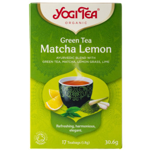 Τσάι Πράσινο Βιολογικό Matcha Lemon 17x1.8g
