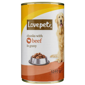 Σκυλοτροφή Υγρή Βοδινό 1.24kg