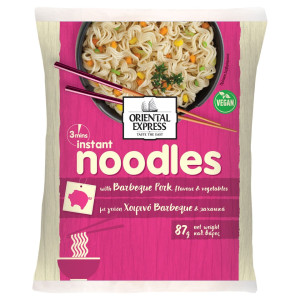 Noodles Χοιρινό Bbq Λαχανικά 87g