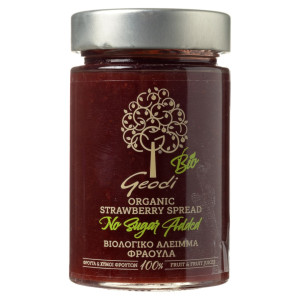 Μαρμελάδα Bio Φράουλα Χωρίς Ζάχαρη 225g
