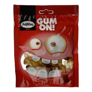 Καραμέλες Ζελίνια Gum On Μπουκάλια Cola 100gr