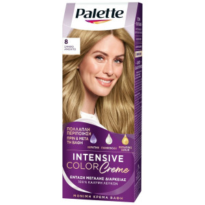 Βαφή Μαλλιών Intensive Color 8 Ξανθό Ανοιχτό 1 Τεμάχιο