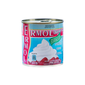 Σαντιγί Φυτική Κρέμα Ermol Creamy Χωρίς Ζάχαρη 250g