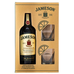 Ουίσκι Ιρλανδίας Tripled Distilled 700ml + Ποτήρια Δώρο
