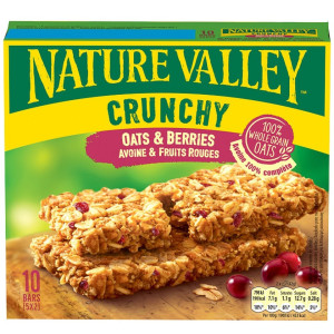 Μπάρες Δημητριακών Crunchy Κράνμπερι 5x42g