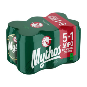 Μπύρα Lager Κουτί 330ml 5+1 Δώρο