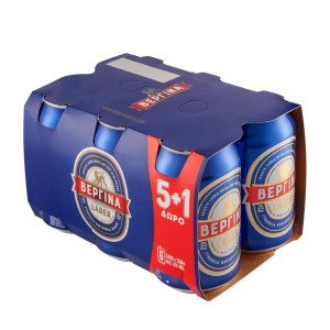 Μπύρα Lager Κουτί 6X330ml 5+1 Δώρο