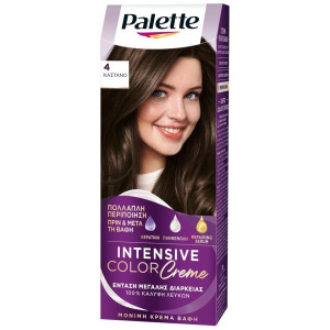 Βαφή Μαλλιών Intensive Color 4 Καστανό 1 Τεμάχιο