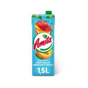 Φρουτοποτό Πορτοκάλι Μήλο Βερίκοκο 1.5lt