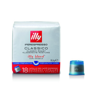 Κάψουλες Καφέ IperEspresso Lungo Classico 18 Τεμάχια