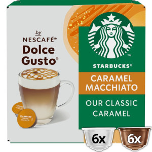 Κάψουλες Καφέ Dolce Gusto Caramel Macchiato 128g