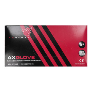 Γάντια Latex Εξεταστικά Μίας Χρήσης Medium 100 Τεμάχια