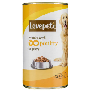 Σκυλοτροφή Υγρή Πουλερικά 1.24kg