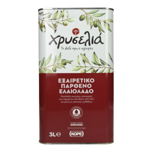 Ελαιόλαδο Εξαιρετικό Παρθένο 3lt
