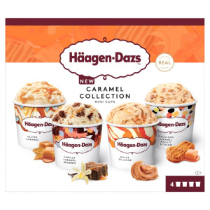 Παγωτό Caramel Collection 4 Mini Cups 320g